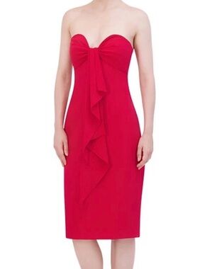 red sequin midi dress Diva Red Sequin Midi Dress Red / S
